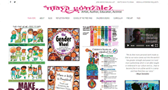 Desktop Screenshot of mayagonzalez.com